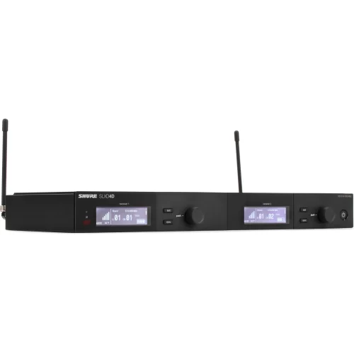 Shure SLXD4D+E 2-канальный приёмник серии SLX-D+