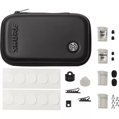 Shure TL48B/O-XLR-A Петличный всенаправленный микрофон TwinPlex с дополнительными аксессуарами