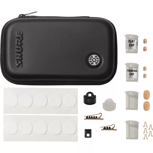 Shure TL47T/O-MTQG-A Петличный всенаправленный микрофон TwinPlex с дополнительными аксессуарами