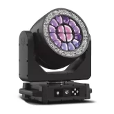 Silver Star NF7-X SS9682XLEM Вращающаяся голова Wash, 16х50 Вт., RGBL, LED-кольцо RGBCW, IP66