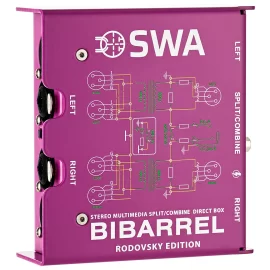 SWA BIBARREL 2-канальный пассивный мультимедиа DI-бокс