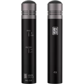 Slate Digital ML-2A Пара студийных инструментальных моделирующих микрофонов