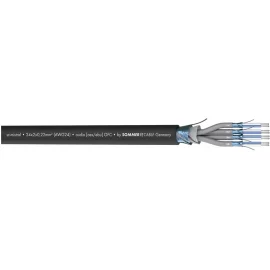Sommer Cable SC-MISTRAL MCF08 FRNC (100-0101-08F) Многоканальный симметричный аудиокабель (мультикор), 8х2х0.22 мм2