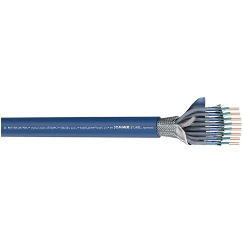 Sommer Cable SC-MATRIX MMC028 (100-0302-08) Кабель мультикорный, 8х2х0,25 мм2