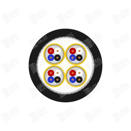 Sommer Cable SC-PEGASUS CMCK04 (100-0501-04) Кабель мультикорный, 4х4х0.20 мм2