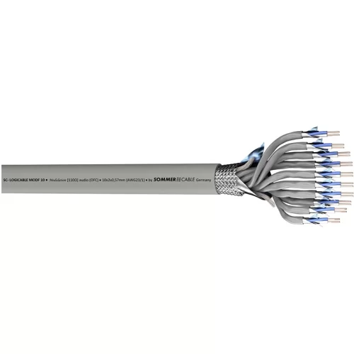 Sommer Cable SC-LOGICABLE MP MODF10 CPR (100-1156-10C) Кабель мультикорный, 10х2х0,26 мм2