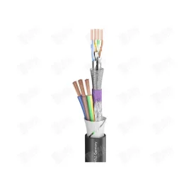 Sommer Cable SC-Monocat 110C (500-0151-1) Комбинированный кабель (CAT7 + питание), 3х2,5мм2+4х2х0,48мм2