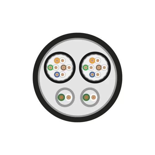 Sommer Cable SC-MONOCAT 202 (500-0161-2) Кабель комбинированный, 4х2х0,14+2х0,25