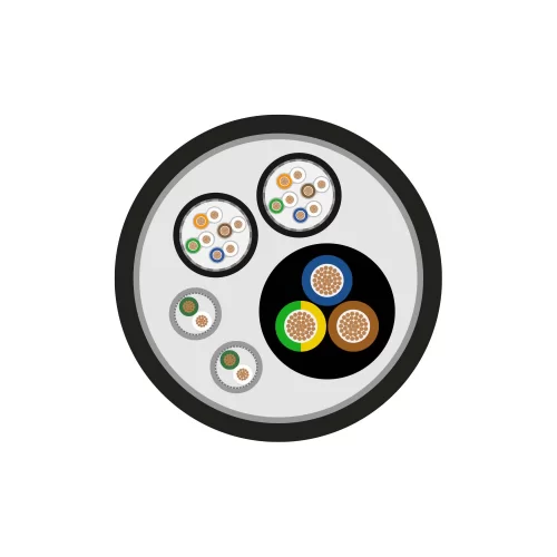 Sommer Cable SC-MONOCAT POWER 212 PVC (500-0191-2) Комбинированный кабель