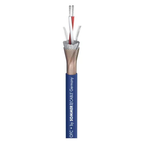 Sommer Cable SC-SEMICOLON 2 AES/EBU PATCH BLU (520-0102) Двухжильный кабельAES/EBU, 2х0,22