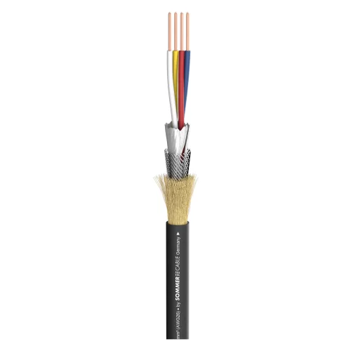 Sommer Cable SC-Semicolon 4 AES/EBU \4 x 0,14 mm² \ PUR \ ARAMID (520-0151) Кабель цифровой AES/EBU & DMX двупарный, 4х0,14