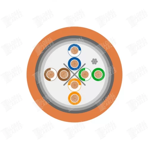 Sommer Cable SC-MERCATOR CAT.6A FRNC CPR ORG (580-0465FC) Витая пара, 4х2х0,52 мм2