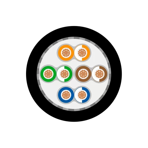 Sommer Cable SC-MERCATOR CAT.7 PUR XL (581-0251) Витая пара, 4х2х0,26 мм2