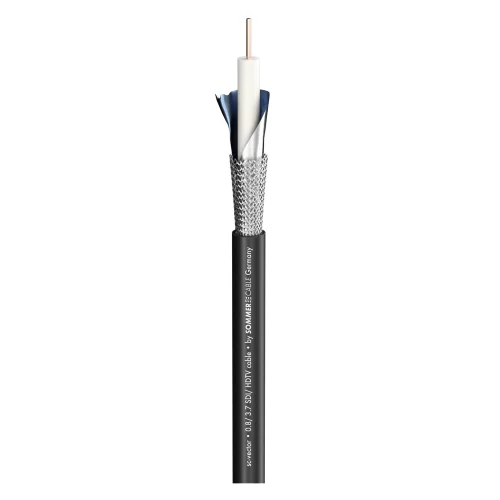 Sommer Cable SC-VECTOR 0.8/3.7 PVC BLK (600-0161) Коаксиальный кабель, 1х0,50