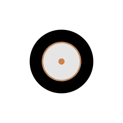 Sommer Cable SC-CLASSIC SERIES MKII RG59 B/U BLK (600-0451) Коаксиальный кабель сверхвысокого разрешения, 1х0,60