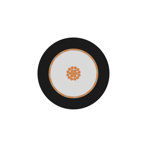 Sommer Cable SC-CLASSIC SERIES MKII RG8/U-RG213/UBX PVC BLK (600-0511) Коаксиальный кабель RG8/U, 50 Ом, 1х1,85