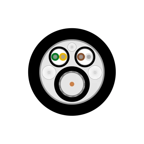 Sommer Cable Transit MC 120 HD (600-0791) Комбинированный мультикор (видео / аудио), 1х0,6+2х0,14