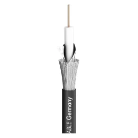 Sommer Cable SC-SLIMLINE 0.6/2.8 FRNC BLK (600-0851F) Кабель коаксиальный видео, 1х0,60