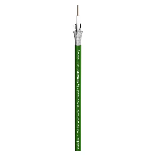 Sommer Cable SC-SLIMLINE 0.6/2.8 PVC GRN (600-0854) Видеокабель 0.6/2.8, 1х0,60