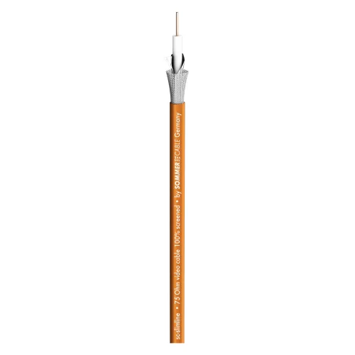 Sommer Cable SC-SLIMLINE 0.6/2.8 ORG (600-0855) Кабель коаксиальный, 1х0,60