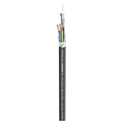 Sommer Cable SC-OBSERVER 1 HD (600-2101) Комбинированный кабель для SDI-сигналов, 1х0,6+3х0,75