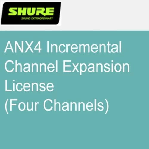 Shure ANX4-4CL Лицензия для ANX4 на 4 канала