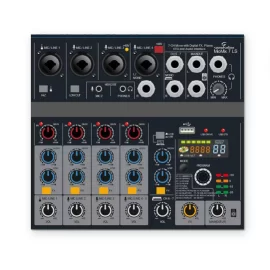 Soundsation MioMix-7LS 7-канальный аналоговый микшер, FX, MP3, Bluetooth