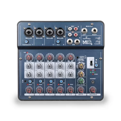 Soundsation MioStream6 6-канальный аналоговый микшер, Bluetooth