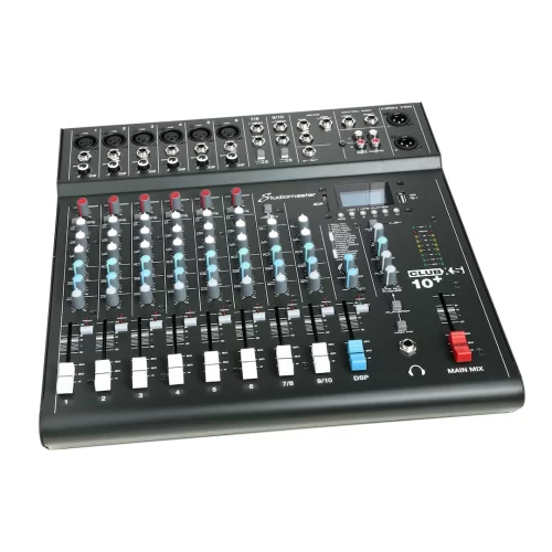 Studiomaster Club XS10+ Микшерный пульт, DSP, MP3, Bluetooth