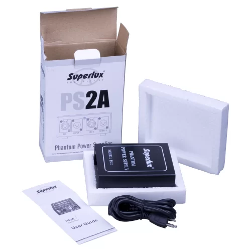 Superlux PS2A 2-канальный блок фантомного питания