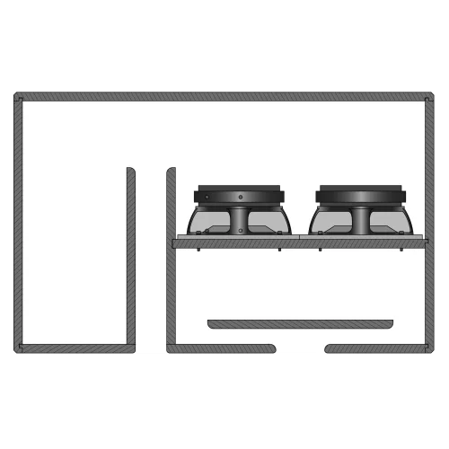 Tannoy VSX 8.2BP Пассивный сабвуфер,2x8", 8Ом, 400Вт.