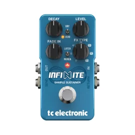 TC Electronic INFINITE SAMPLE SUSTAINER Гитарная педаль лупер/сэмплер с TonePrint, ревером, модуляцией 