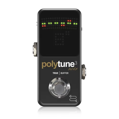 TC Electronic POLYTUNE 3 NOIR Гитарная педаль хроматический тюнер