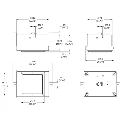 Tannoy CMS1201SW Сабвуфер потолочный,800Вт, 8Ом.,12"