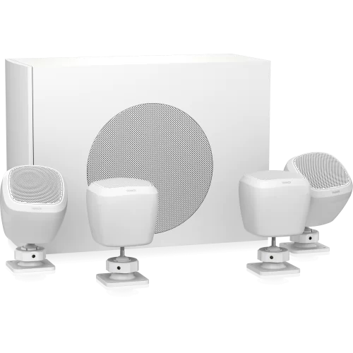 Tannoy SAT SUB 4PACK-WH Комплект настенный сабвуфер 6,5" и 4 сателлита 2,5",0/100B-80Вт, 120Вт/8Ом