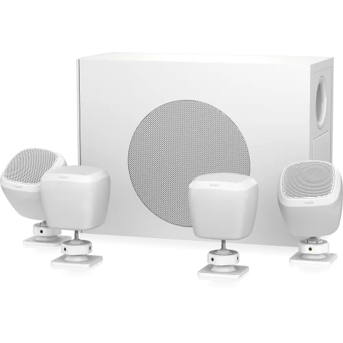 Tannoy SAT SUB 4PACK-WH Комплект настенный сабвуфер 6,5" и 4 сателлита 2,5",0/100B-80Вт, 120Вт/8Ом