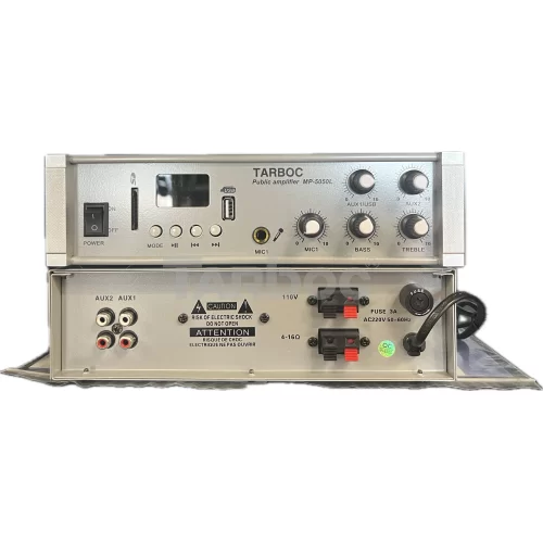 Tarboc MP-5050L Трансляционный микшер-усилитель, 50 Вт., MP3, FM, Bluetooth