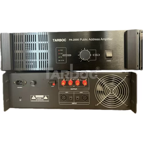 Tarboc PA-2000 Трансляционный усилитель, 2000 Вт., MP3, FM, Bluetooth