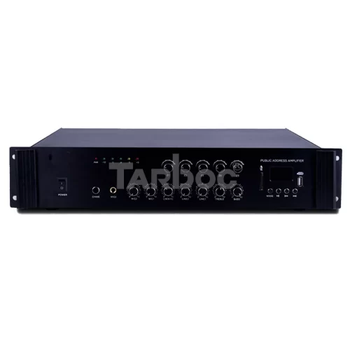 Tarboc VCM-1000L Трансляционный микшер-усилитель, 1000 Вт., MP3, FM, Bluetooth, 5 зон