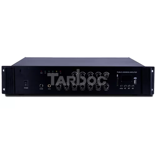 Tarboc VCM-180L Трансляционный микшер-усилитель, 180 Вт., MP3, FM, Bluetooth, 5 зон