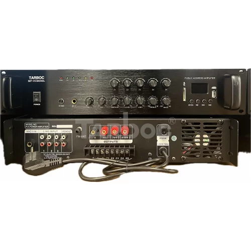 Tarboc VCM-350L Трансляционный микшер-усилитель, 350 Вт., MP3, FM, Bluetooth, 5 зон