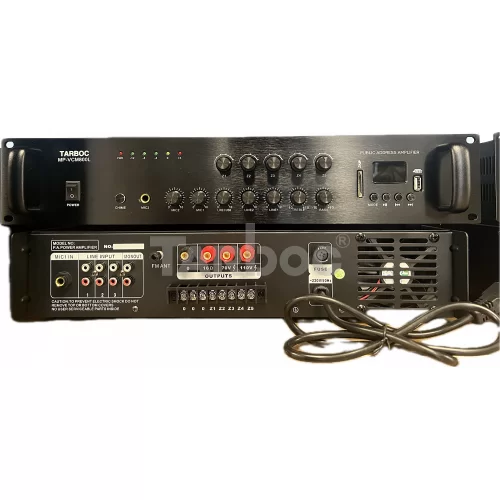 Tarboc VCM-800L Трансляционный микшер-усилитель, 800 Вт., MP3, FM, Bluetooth, 5 зон