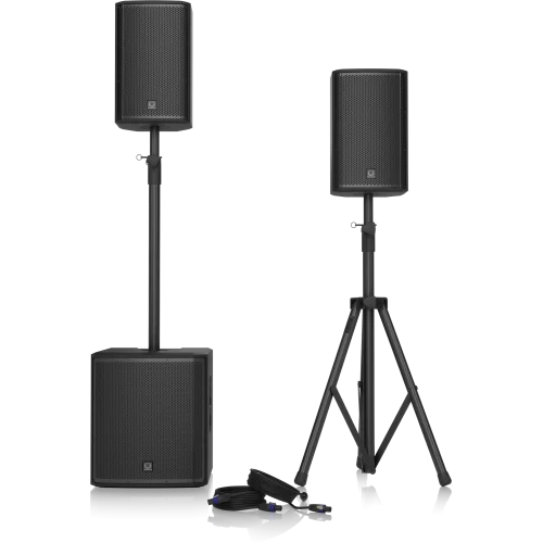 Turbosound iP12 Bundle Мобильный звуковой комплект, 1000 Вт., Bluetooth