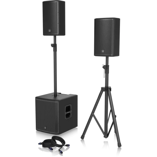 Turbosound iP12 Bundle Мобильный звуковой комплект, 1000 Вт., Bluetooth