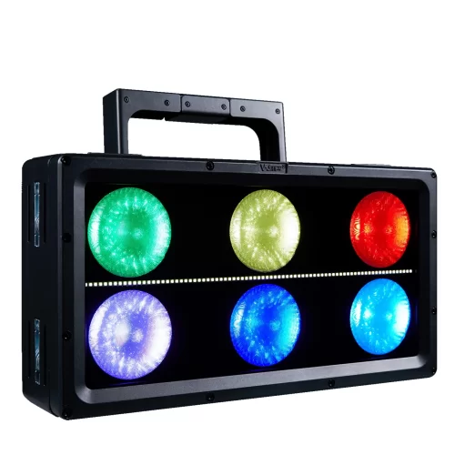 V-Show L8 Luna Светодиодная панель, 6x100 Вт. RGBW, + 80x4 Вт. CW, IP66