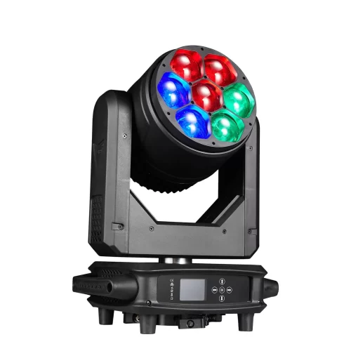 V-Show R740L Вращающаяся голова Wash, 7x40 Вт., RGBW