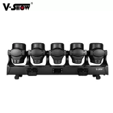 V-Show TB5 Tornado Моторизованная панель, 5x120 Вт. RGBL + 120x0,5 Вт. RGBW