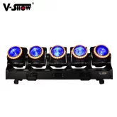 V-Show TB5 Tornado Моторизованная панель, 5x120 Вт. RGBL + 120x0,5 Вт. RGBW