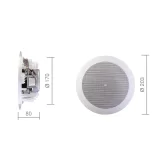 Volta CSL-10T Потолочный громкоговоритель, 10 Вт., 5"