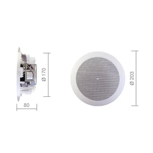 Volta CSL-10T Потолочный громкоговоритель, 10 Вт., 5"